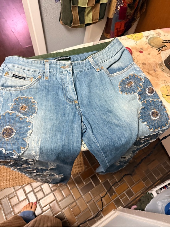 Dolce & Gabbana Pants - Dolce & Gabbana  Light Blue distressed Jeans.